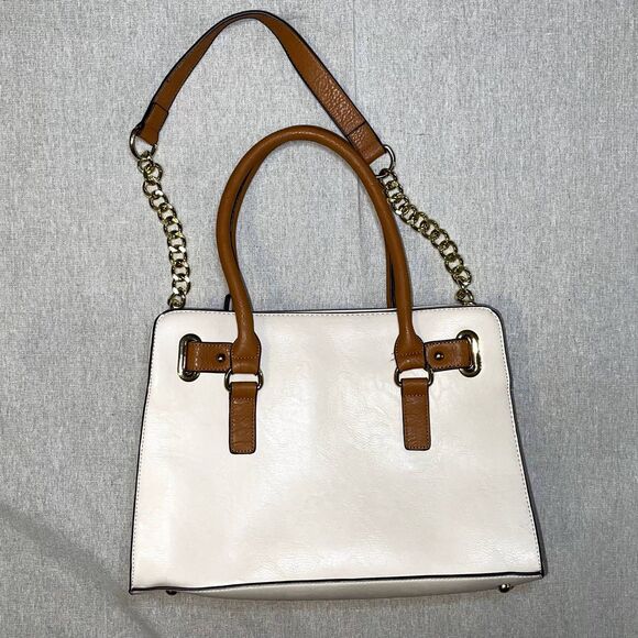 Charming Charlie | Cream Convertible Shoulder Bag - Picture 3 of 14